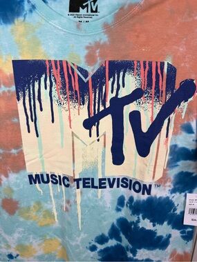 MTV Tie-Dye Logo Tee - Multicolor